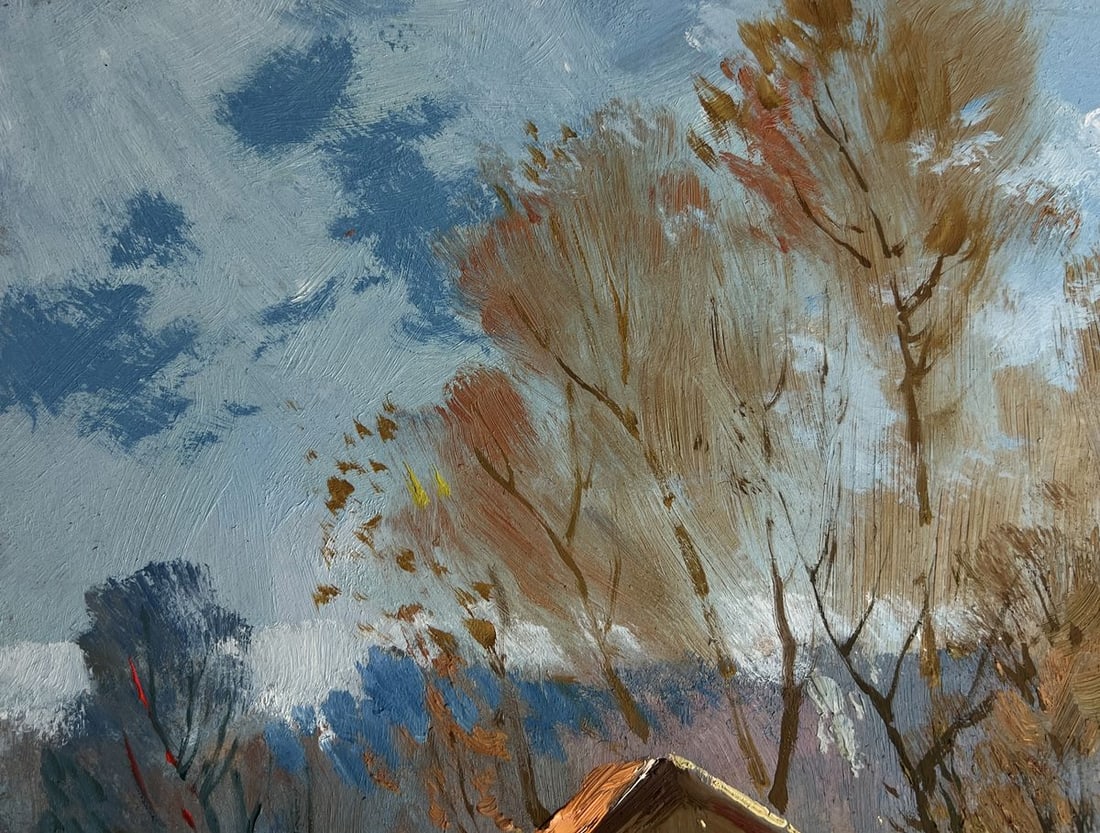 Oil painting I'm going back home Yuriy Suprunchuk - 6