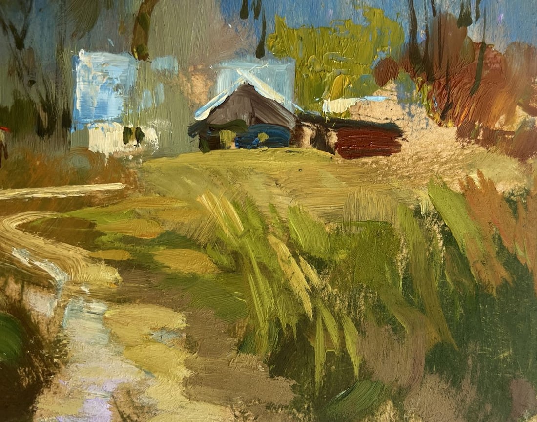 Oil painting I'm going back home Yuriy Suprunchuk - 9