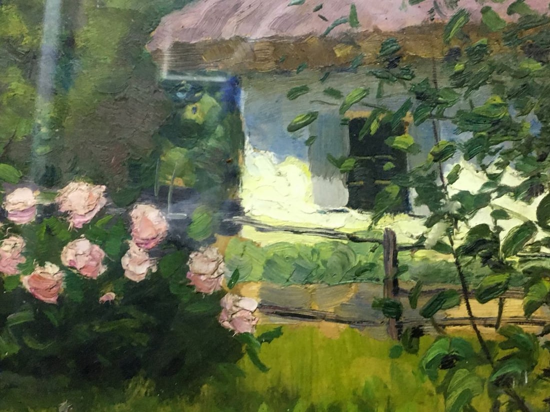 Oil painting Garden Tsyupka Ivan Kirillovich - 5