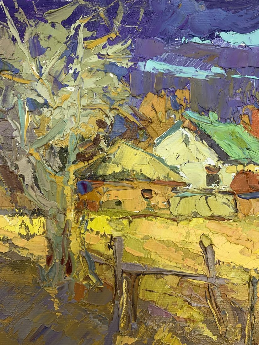 Oil painting Warm evening Kalenyuk Oksana - 4
