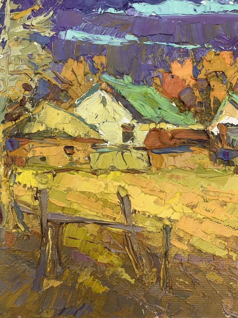 Oil painting Warm evening Kalenyuk Oksana - 7