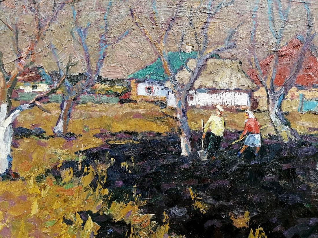 Oil painting Early spring Kalenyuk Alex - 3