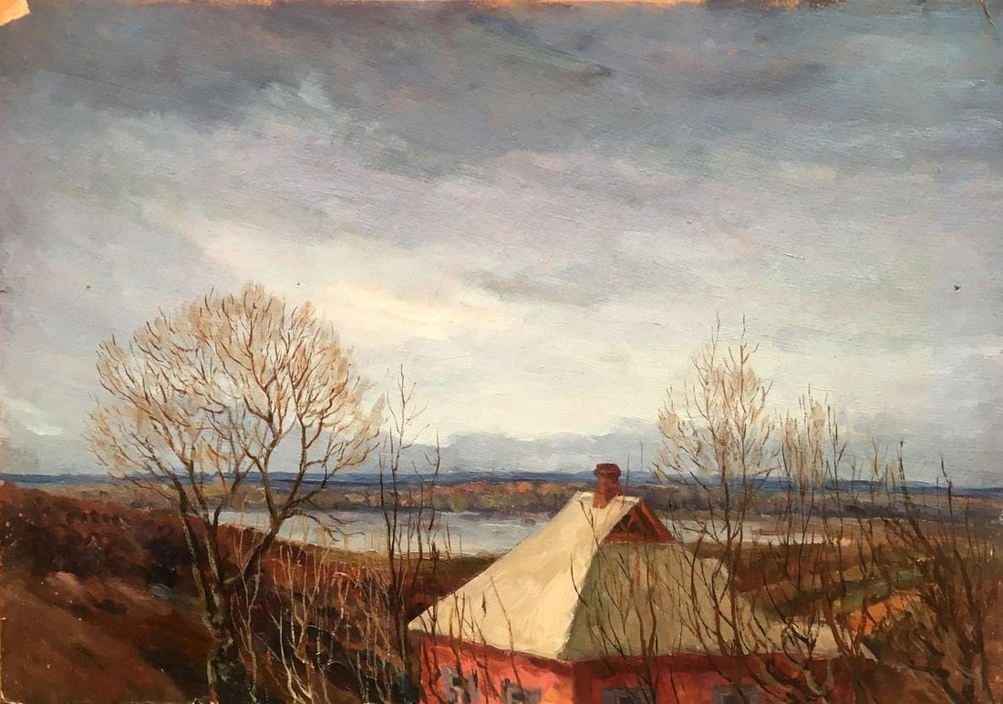 Oil painting Romance of autumn Alexander Georgievich Cherkas: Title: Oil painting Romance of autumn Alexander Georgievich Cherkas Description: 641 *** ABOUT THIS PAINTING *** * TITLE: "Romance of autumn" * ARTISTS: Alexander Georgievich Cherkas * SIZE: 49x70