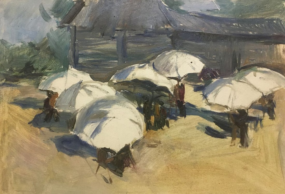 Oil painting On a rest Palazhchenko Irina: Title: Oil painting On a rest Palazhchenko Irina Description: 679 *** ABOUT THIS PAINTING *** * TITLE: "On a rest" * ARTISTS: Palazhchenko Irina * SIZE: 24x34 cm/'9.44x13.38 inches' * MEDIUM: oil,