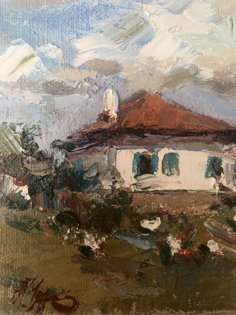 Oil painting Windy Alexander Nikolaevich Cherednichenko - 5