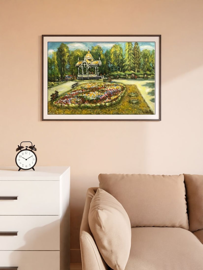Oil painting Garden house Shapoval Ivan Leontyevich - 2
