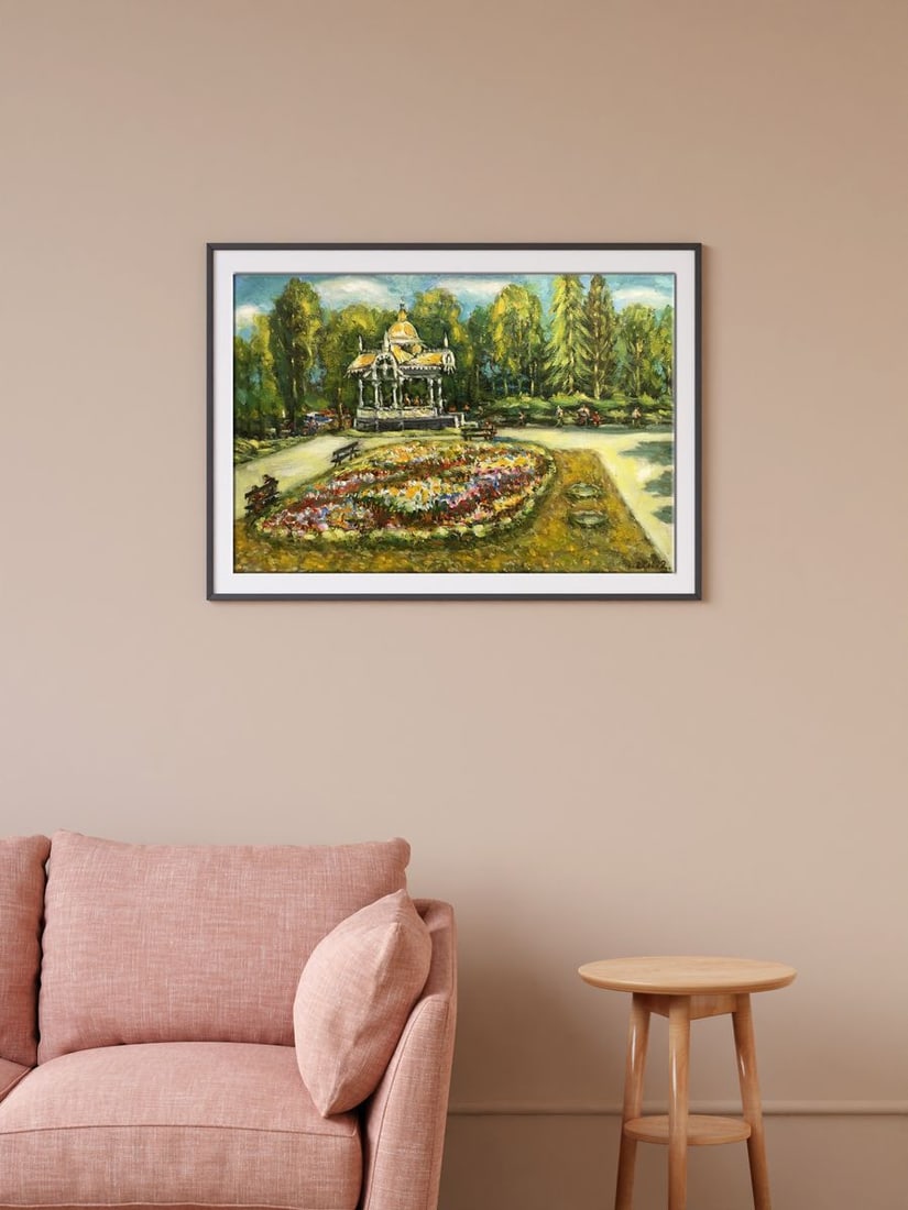 Oil painting Garden house Shapoval Ivan Leontyevich - 3