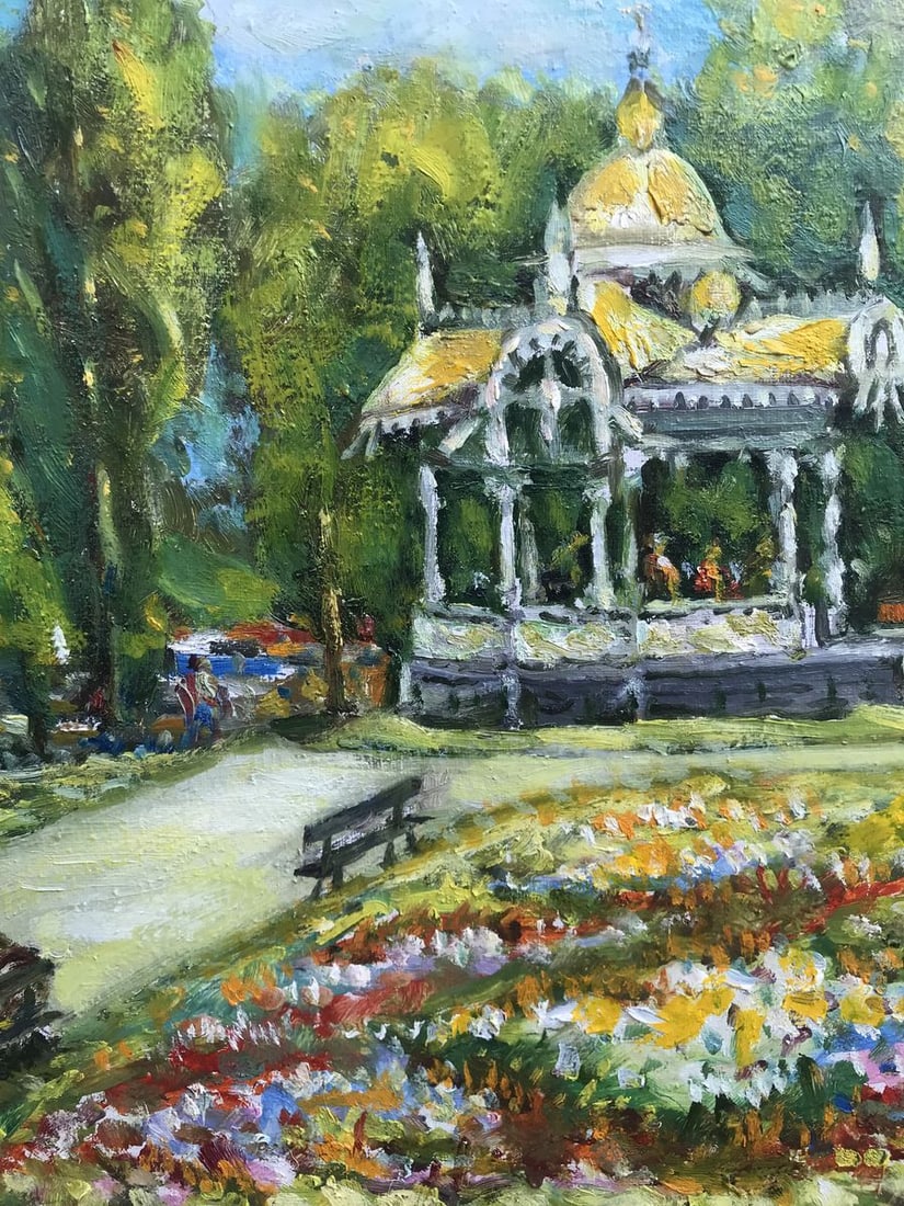Oil painting Garden house Shapoval Ivan Leontyevich - 4