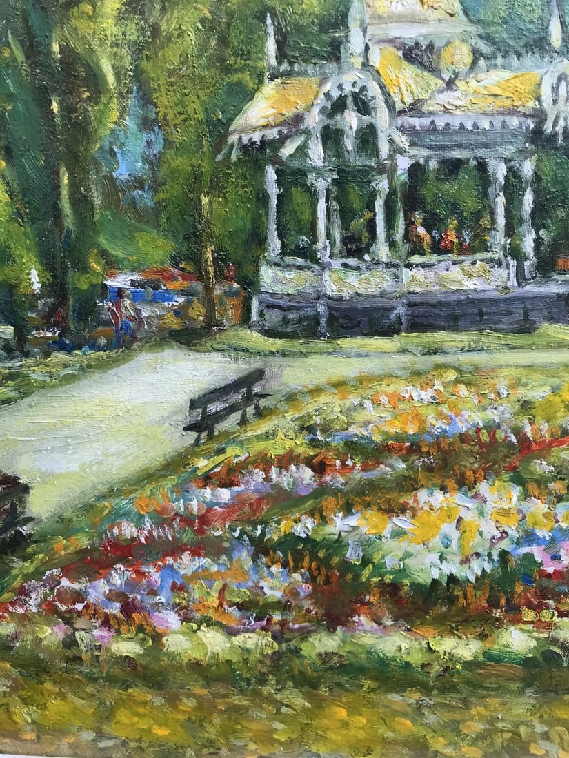 Oil painting Garden house Shapoval Ivan Leontyevich - 5