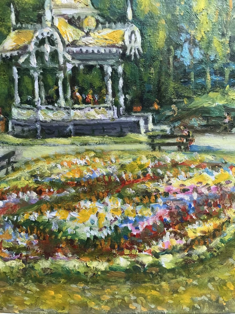 Oil painting Garden house Shapoval Ivan Leontyevich - 7