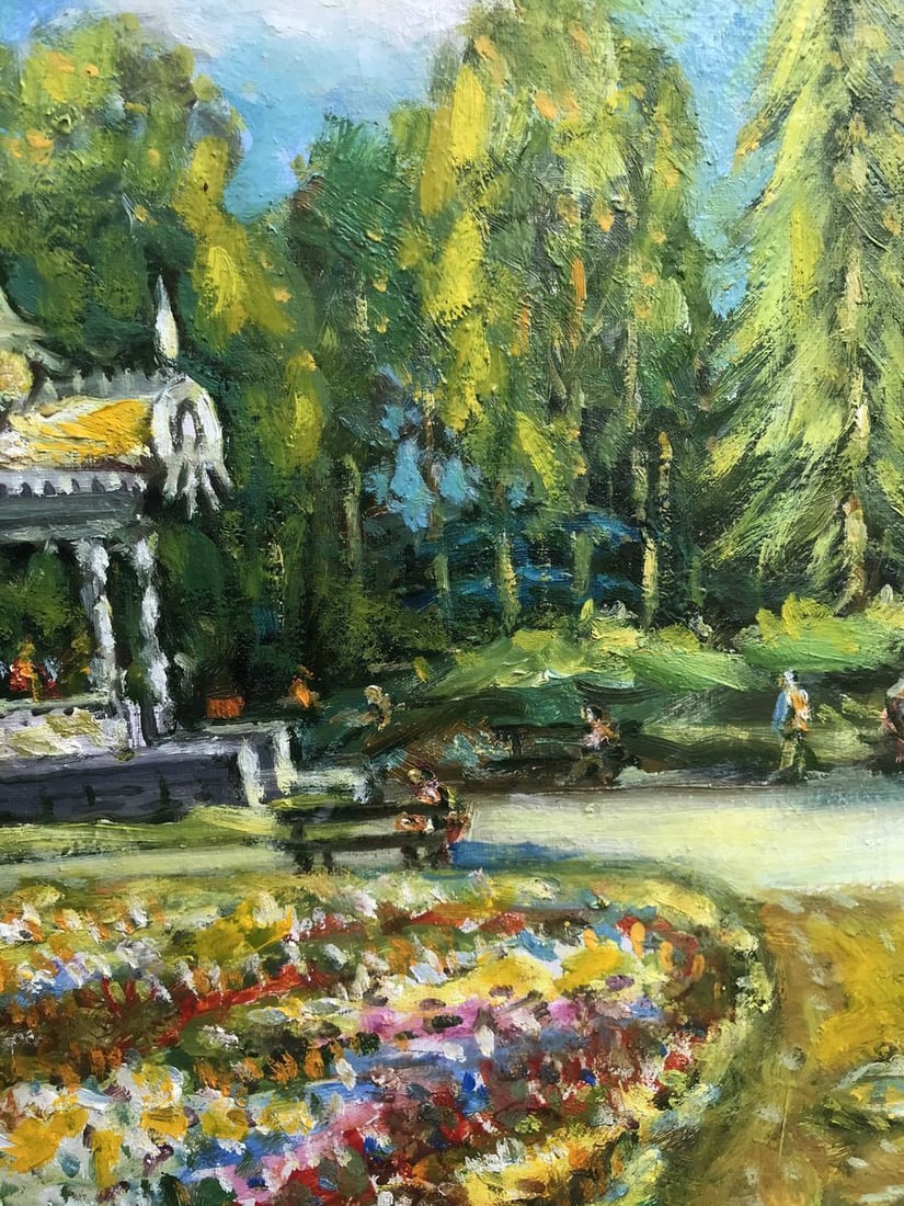 Oil painting Garden house Shapoval Ivan Leontyevich - 8