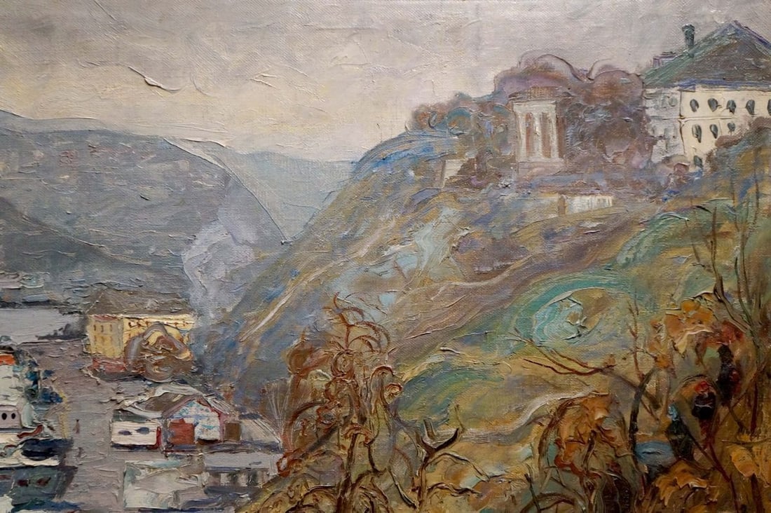 Oil painting In the bay Moskalenko Anatoly Mikhailovich - 4