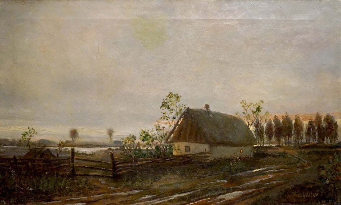 Oil painting Early morning Kostandi H.D. (1 of 8)
