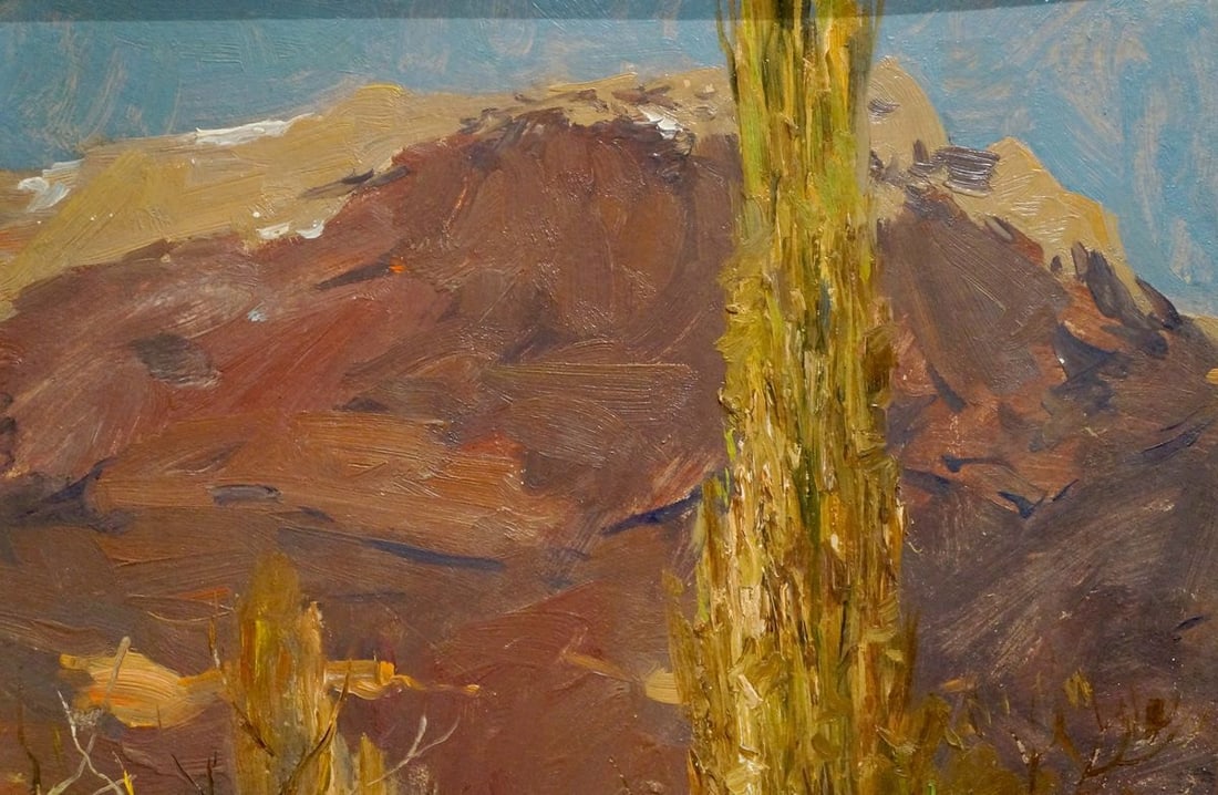 Oil painting Autumn landscape Stolyarenko Petr Kuzmich - 4