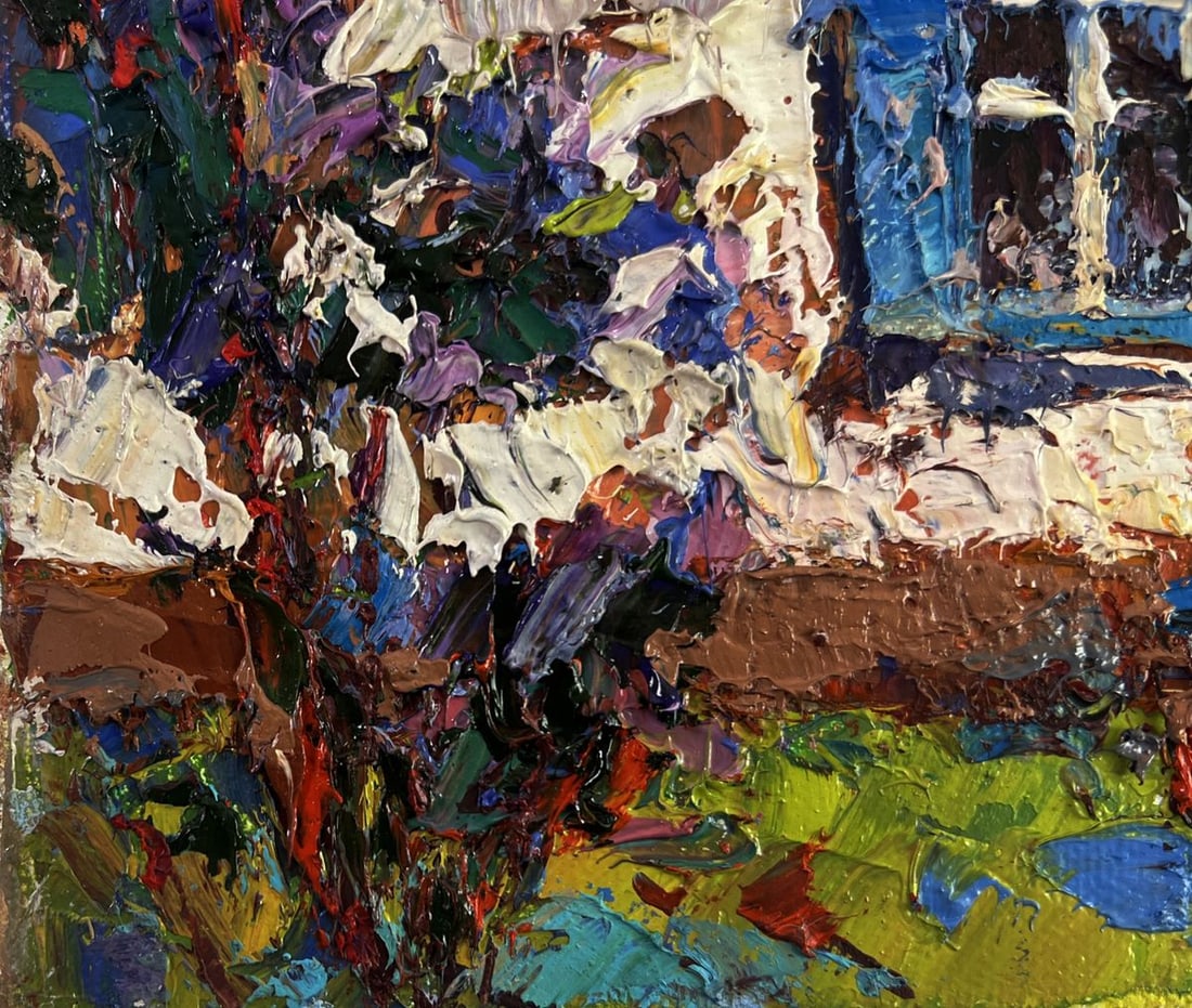 Oil painting Warm in every ray and smile Oksana Ivanyuk - 6