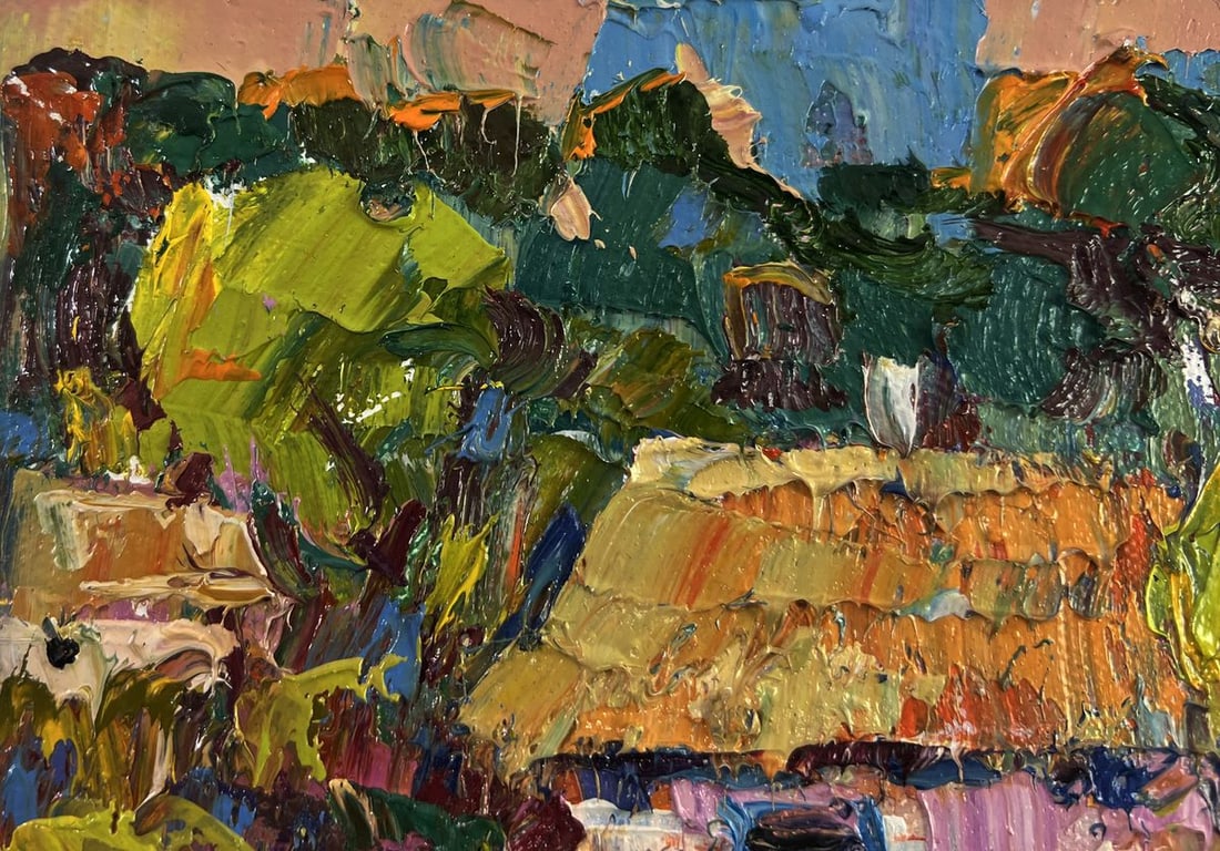 Oil painting Hope breaks through the clouds Oleksiy Ivanyuk - 7