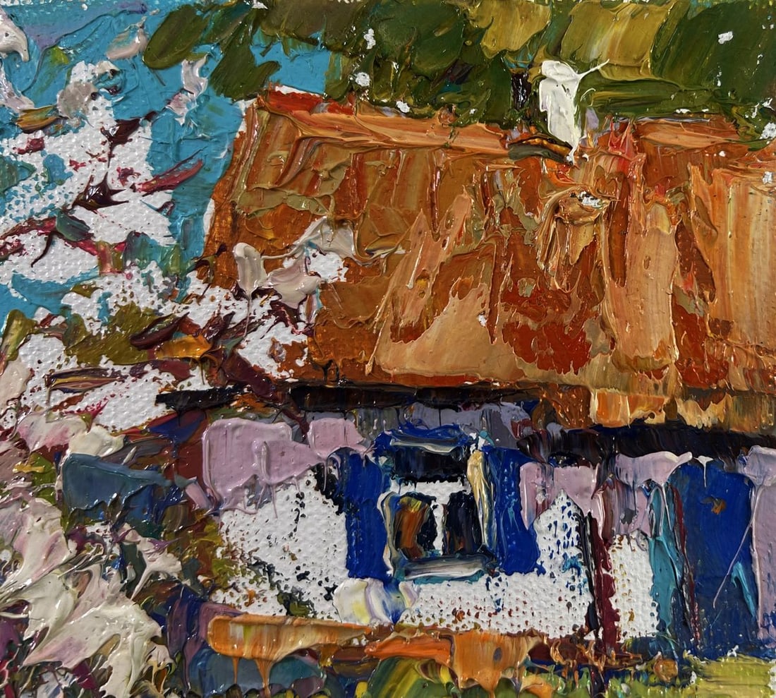Oil painting Bright day bringing hope and warm Oksana Ivanyuk - 4