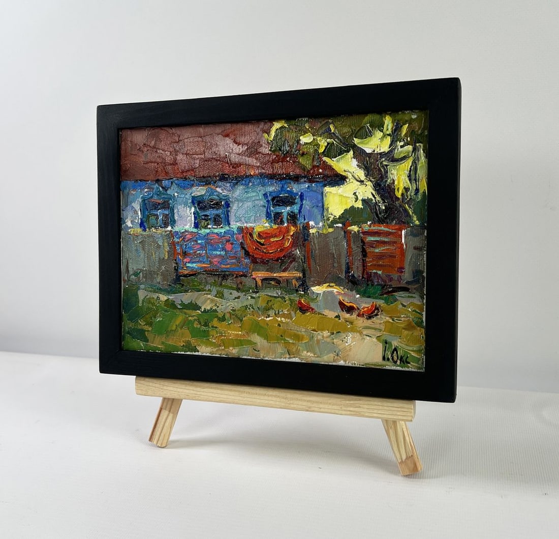 Oil painting Evening has come Oksana Kalenyuk - 2