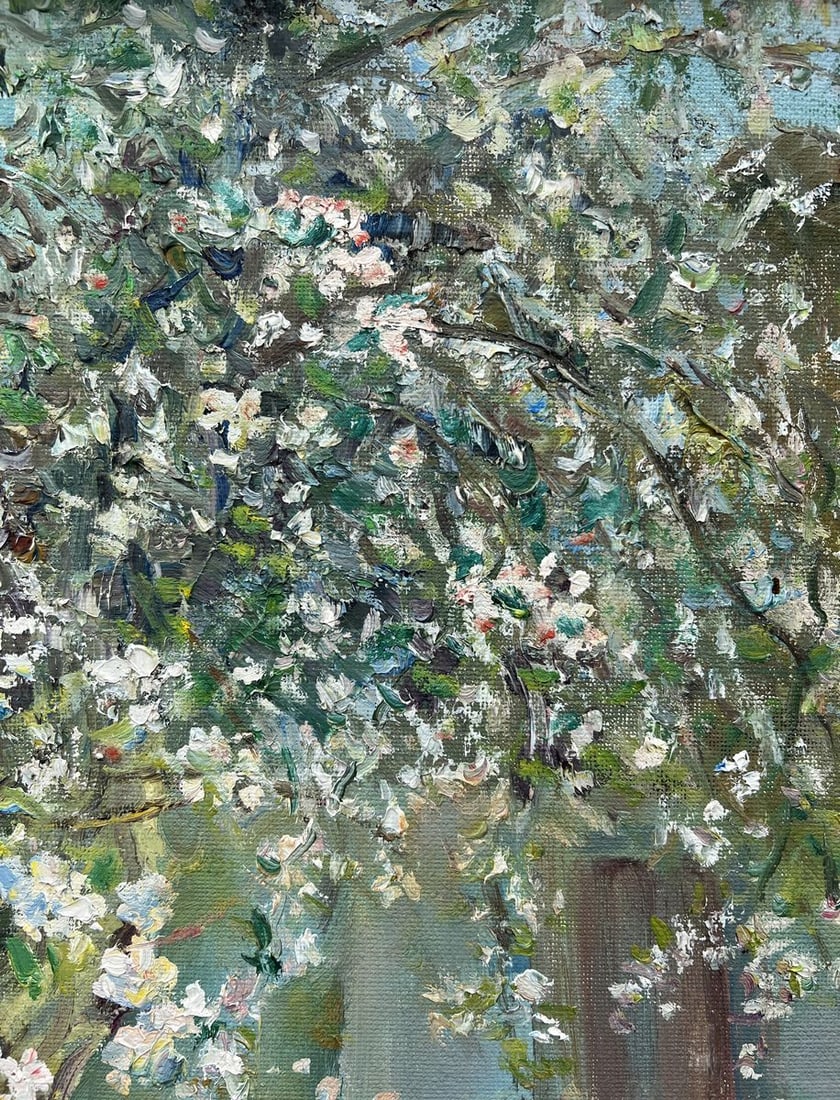 Oil painting It's spring again V. Mishurovsky - 10