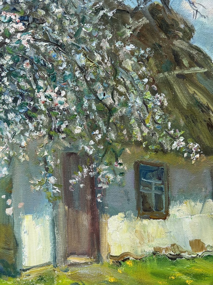 Oil painting It's spring again V. Mishurovsky - 11