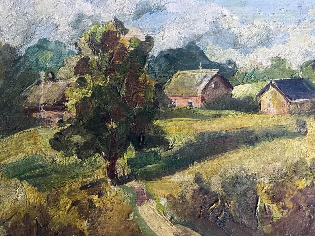 Oil painting City of Fastiv Svetlana Gramm - 10