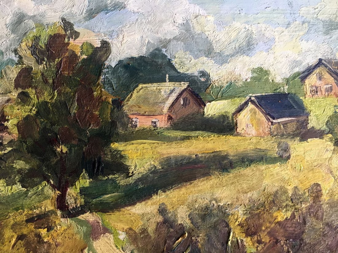 Oil painting City of Fastiv Svetlana Gramm - 11