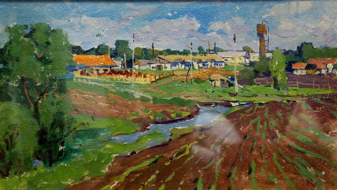 Oil painting Landscapes Fomin Anatoly Nikiforovich - 2