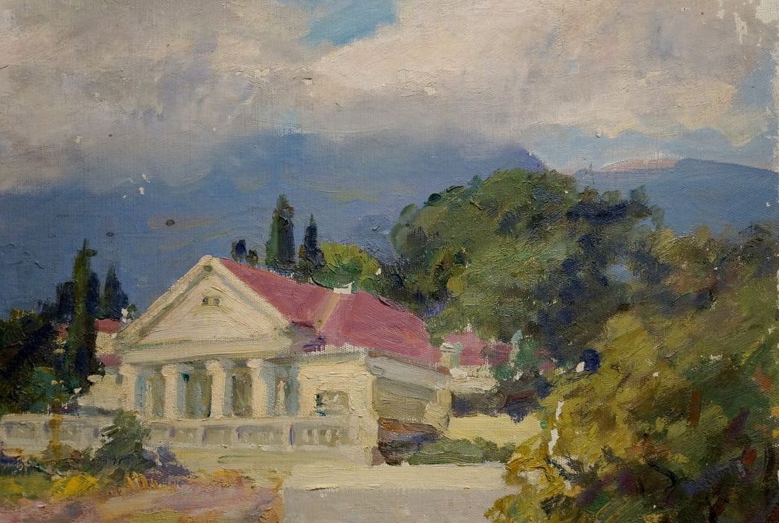Oil painting Estate Kisel Ivan Gordeevich - 4