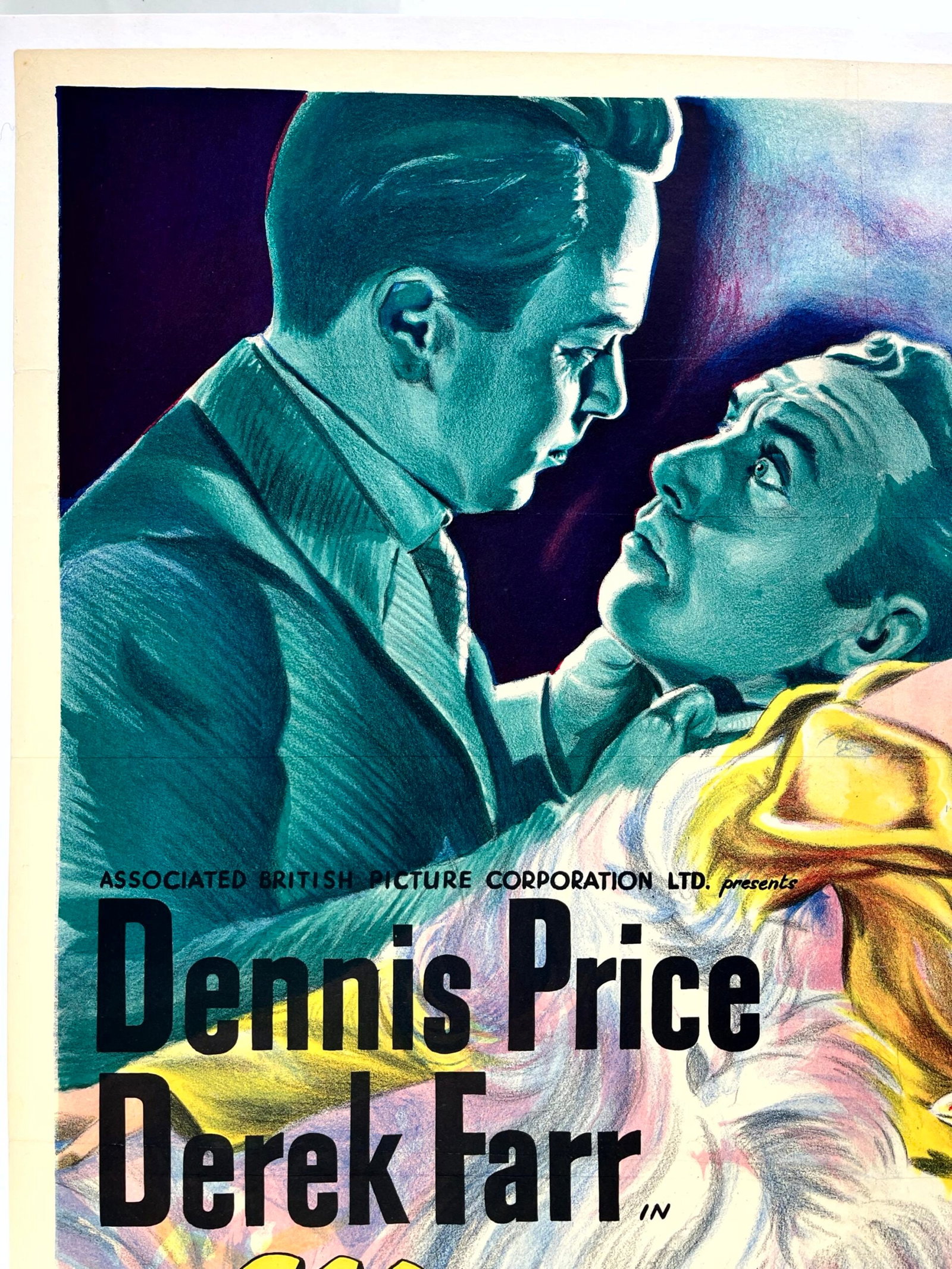 Murder Without Crime (1952) UK Noir One Sheet Movie Poster LB - 3