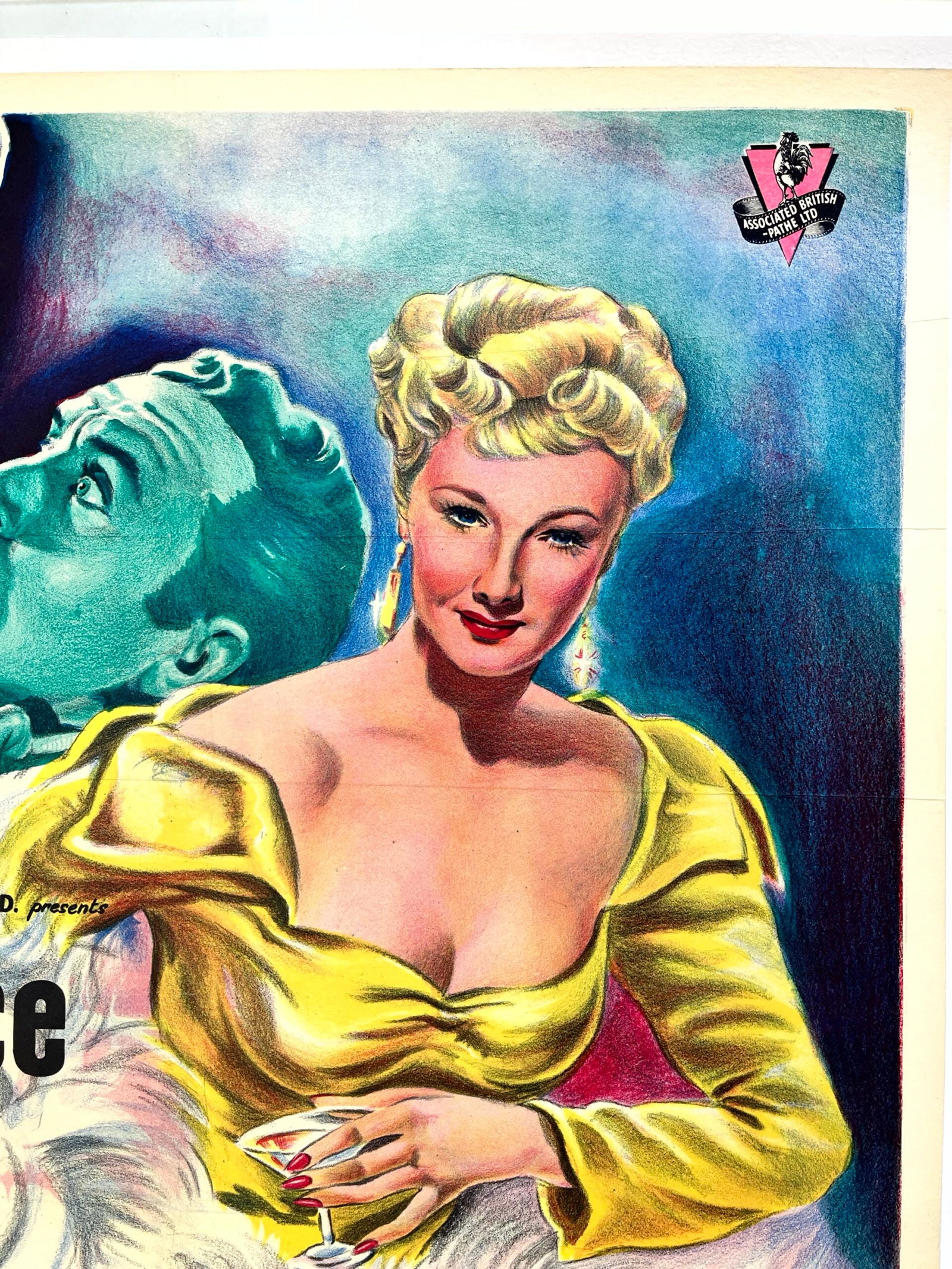 Murder Without Crime (1952) UK Noir One Sheet Movie Poster LB - 4