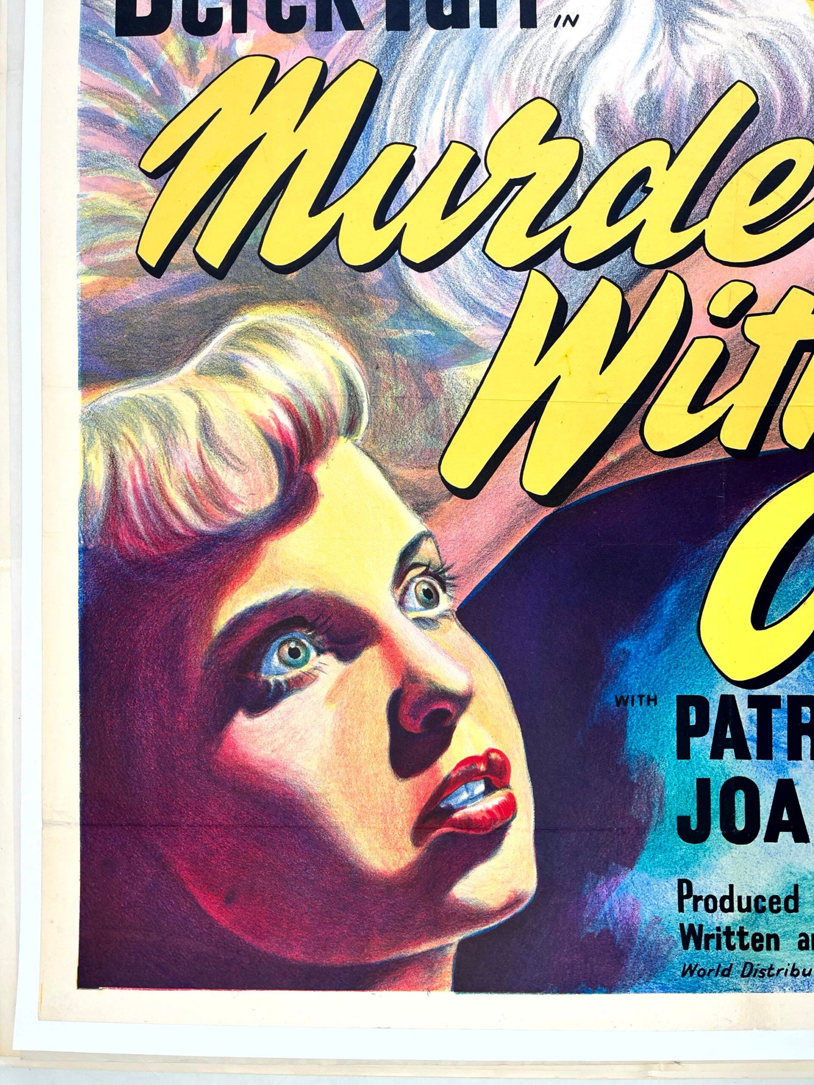 Murder Without Crime (1952) UK Noir One Sheet Movie Poster LB - 6
