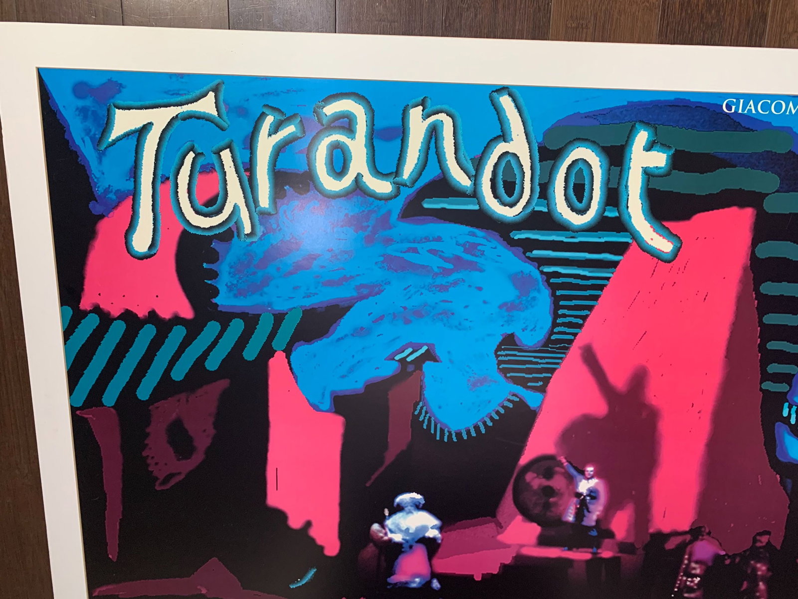 Turandot - SF Opera - Signed by Davis Hockney (1993) 24x39.25 US Music Poster - Matte - 2