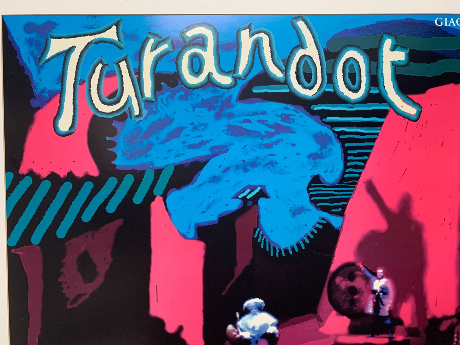Turandot - SF Opera - Signed by Davis Hockney (1993) 24x39.25 US Music Poster - Matte - 6