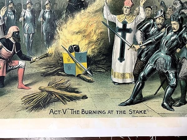 Joan Of Arc - Maude Banks (1890's) 19.5x27.25 US Theater Advertising Poster LB - 5