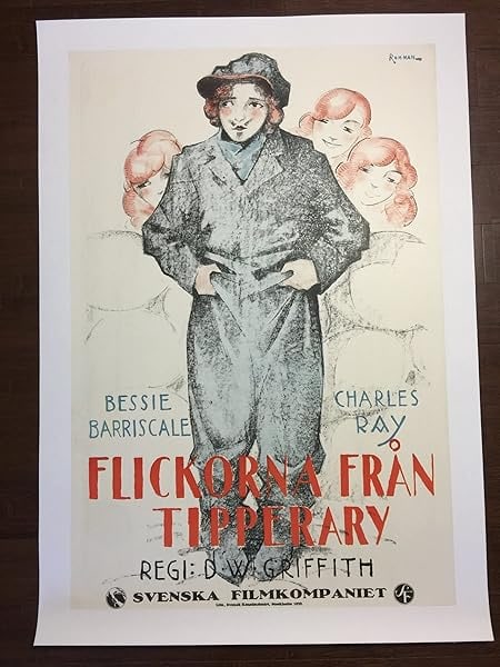 Flickorna Fran Tipperary - Corner In Colleen's (1922) 23.5x35.25 Swedish Movie Poster LB: Flickorna Fran Tipperary - Corner In Colleen's (1922) 23.5x35.25 Swedish Movie Poster LB Reserve: $336 Shipping: Domestic: Flat-rate of $56 to anywhere within the contiguous U.S. International: