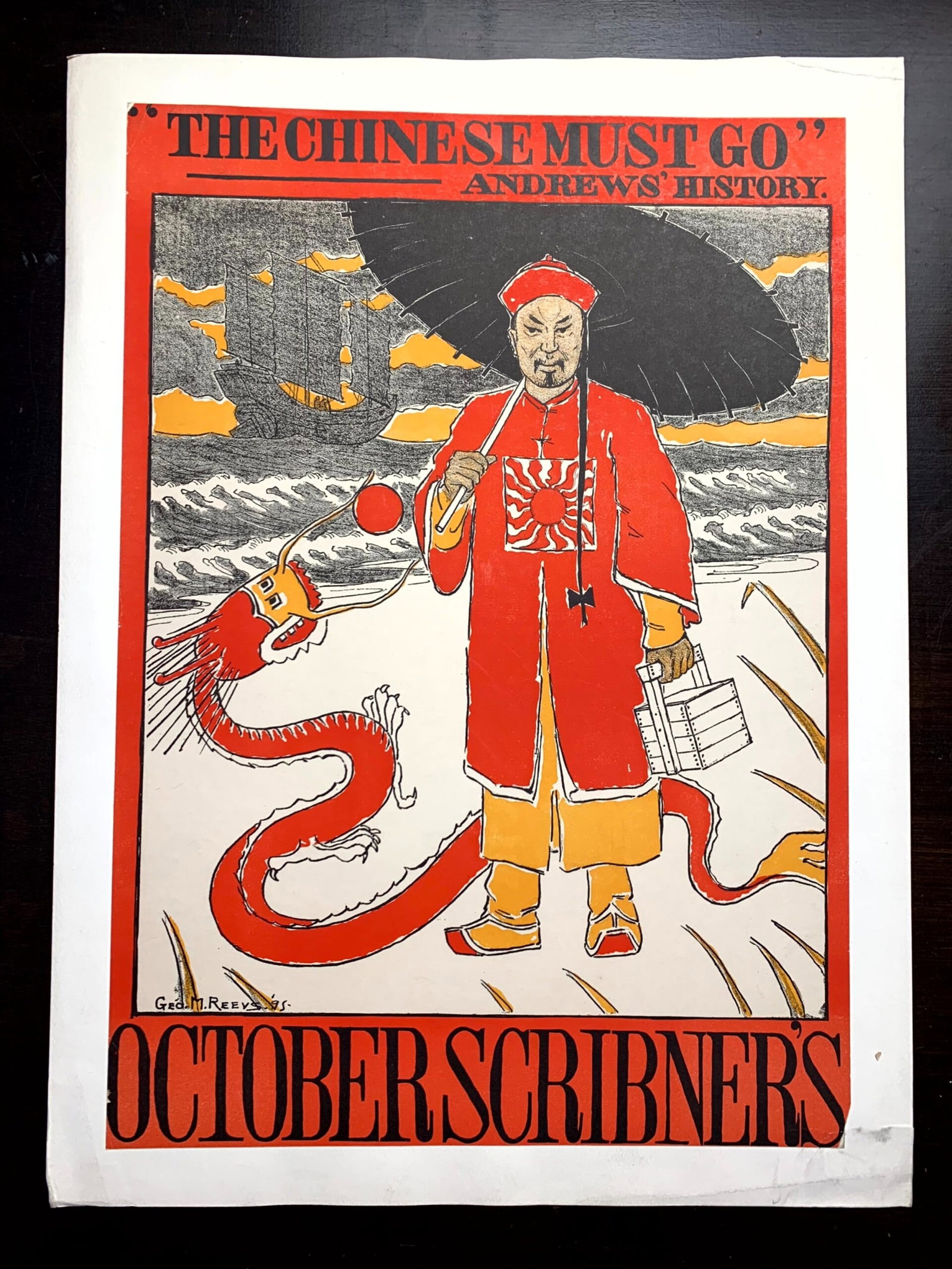 Scribners Bundle x4 (1900's) US News Stand Posters - 2