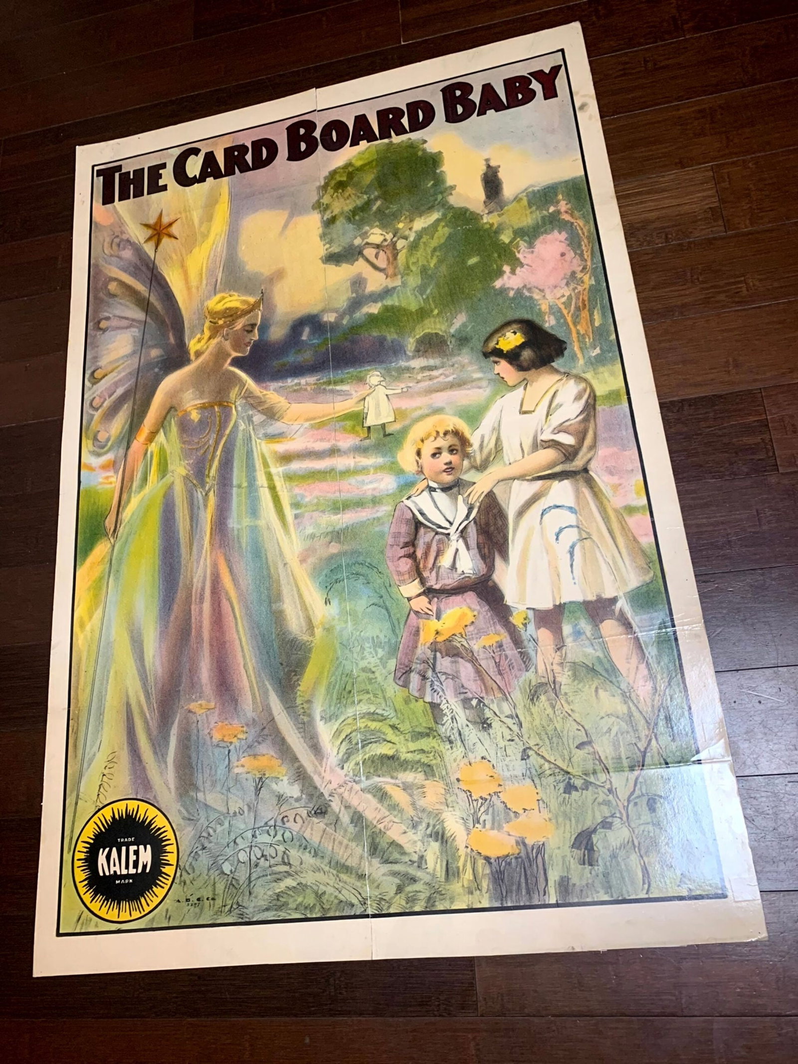 The Cardboard Baby - George Melford - Rare (1909) US One Sheet Movie Poster - Laminated: The Cardboard Baby - George Melford - Rare (1909) US One Sheet Movie Poster - Laminated Reserve: $336 Shipping: Domestic: Flat-rate of $70 to anywhere within the contiguous U.S. International: Foreign