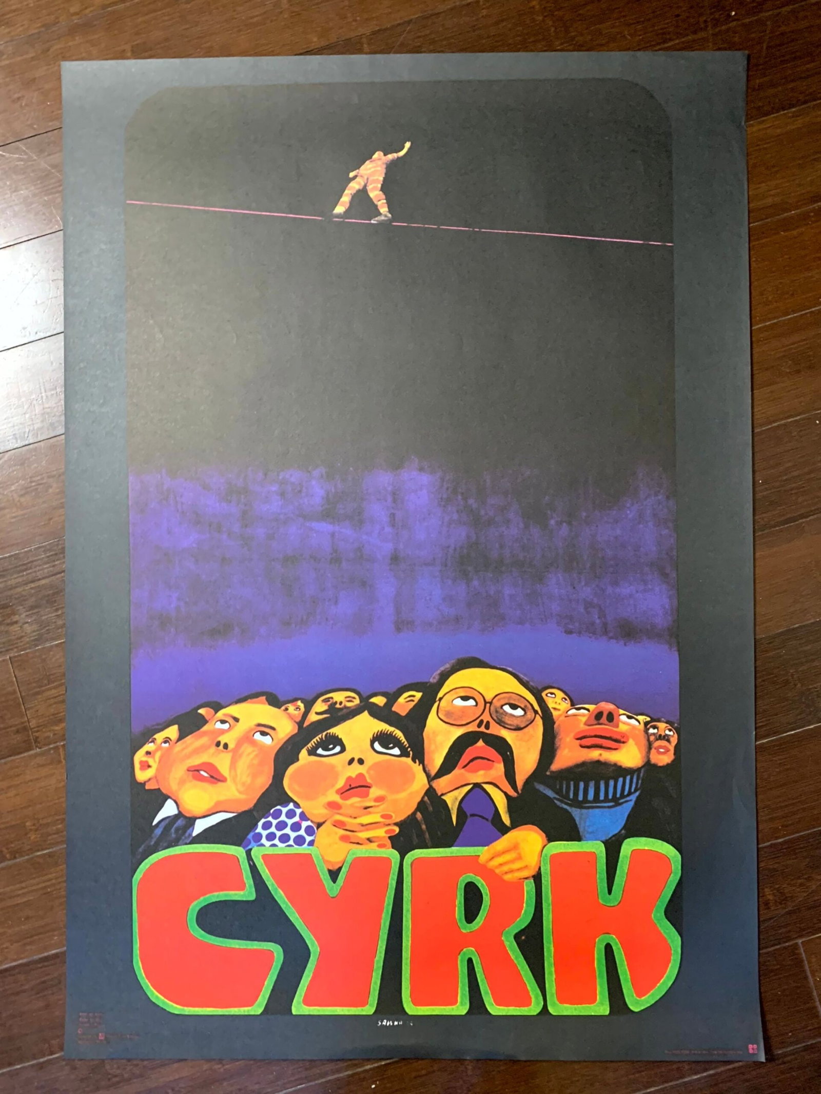Circus Bundle x6 - Art Pagowski & Sawka (1978) 26.5"x38.5" Polish Circus Posters - 2