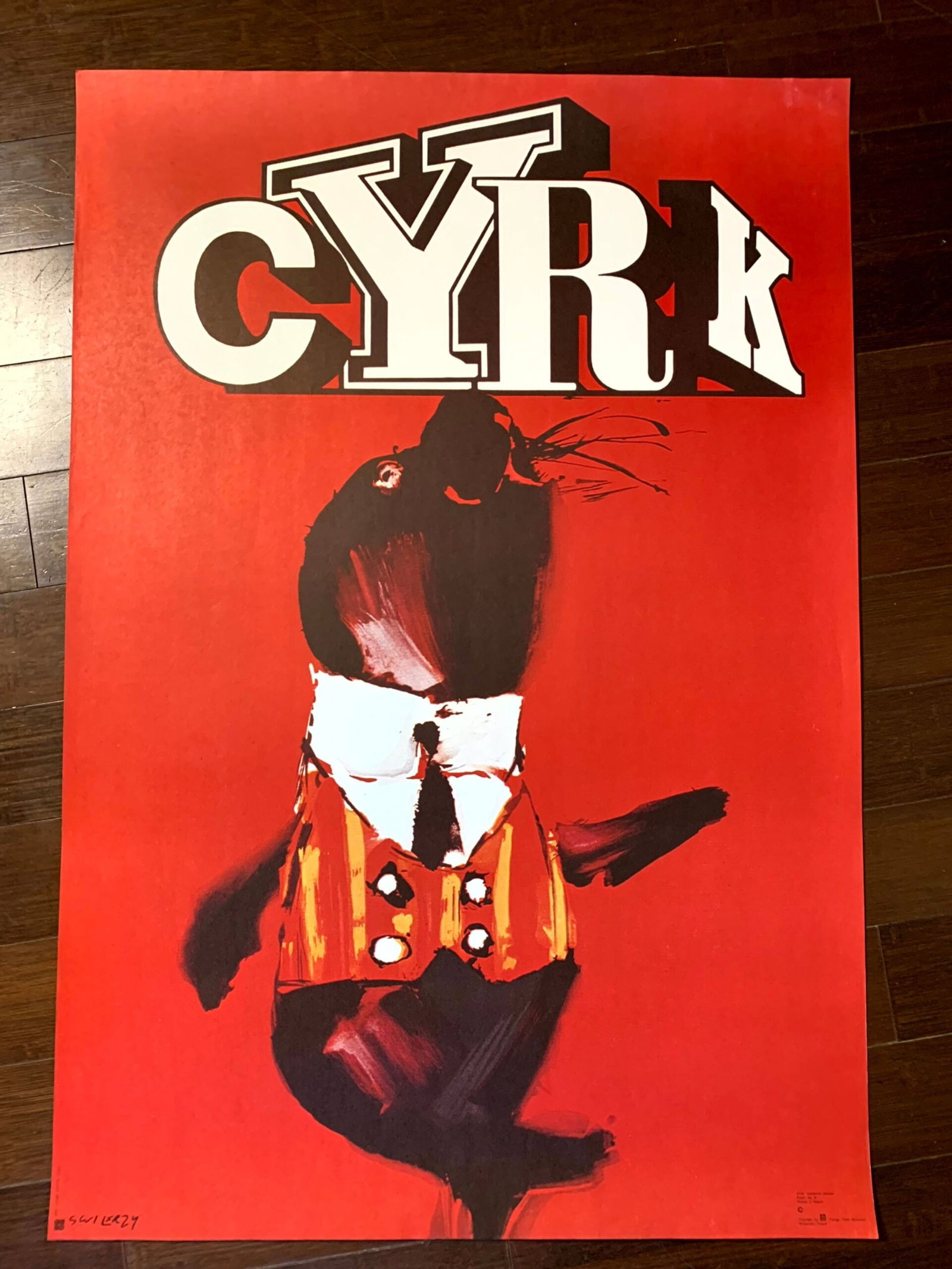 Circus Bundle x6 - Art Pagowski & Sawka (1978) 26.5"x38.5" Polish Circus Posters - 4