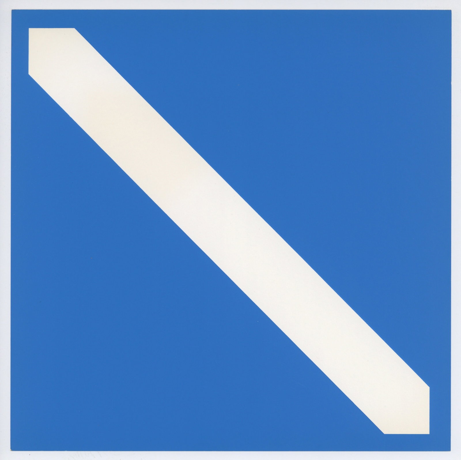 William Turnbull original serigraph, 1966: Medium: original silkscreen / serigraph. This silkscreen was printed in 1966 and issued in an edition of 2200 by the Stedelijk Museum of Amsterdam. This screenprint was executed by William Turnbull es