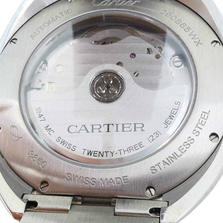 Cartier ClÃ© de Cartier Stainless Steel Automatic Watch - 6