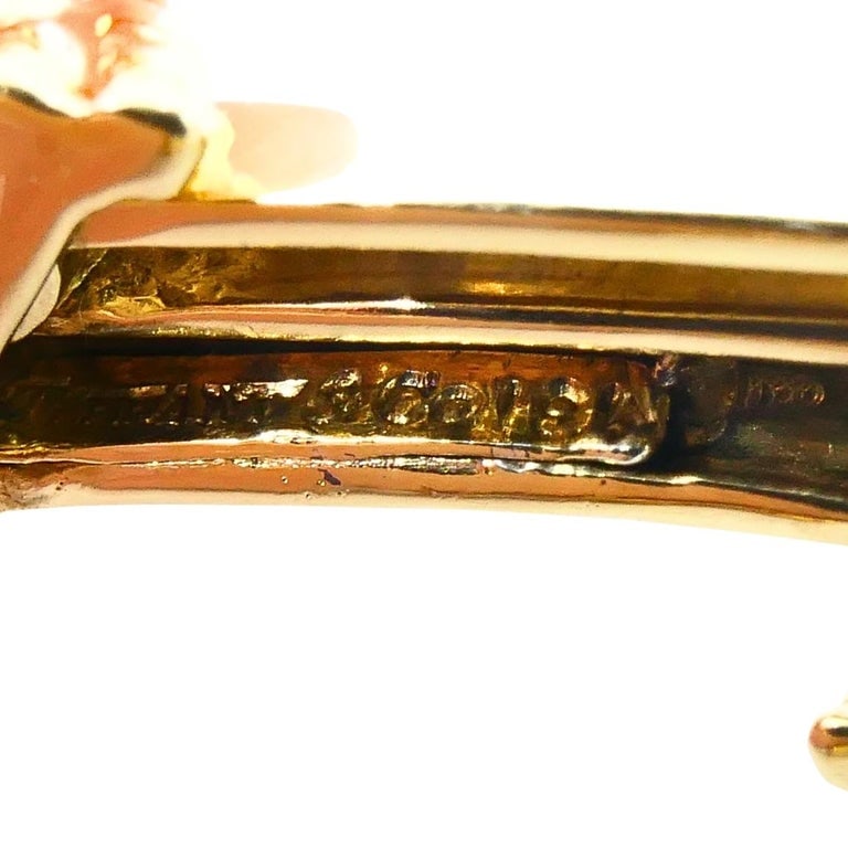 Tiffany & Co. 18k Gold Diamond Collar Necklace Rope Design - 8