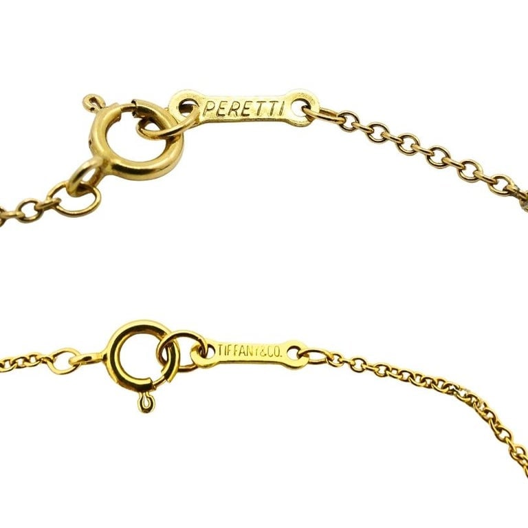 Elsa Peretti Tiffany & Co. 18k Gold Calla Lily Pendant Necklace - 6