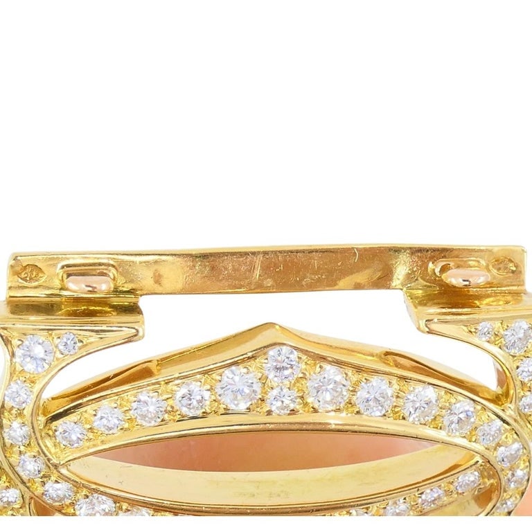 Cartier Penelope Bracelet Double C 18k Gold Diamond Link Bracelet - 8