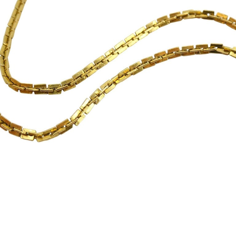 Victorian 18k Gold French Watch Chain Necklace - 4