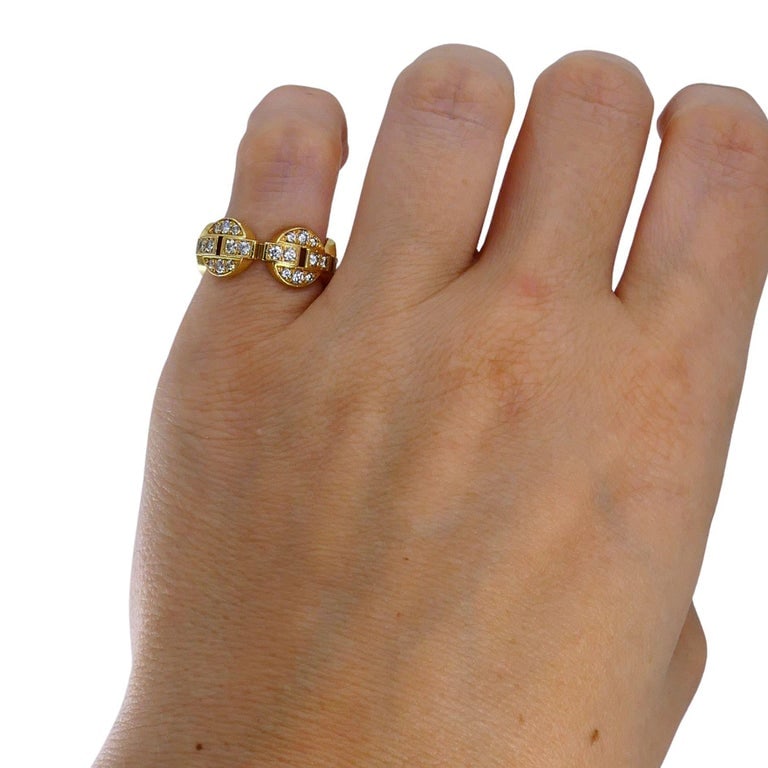 Cartier Himalia 18k Gold Diamond Band Ring - 2