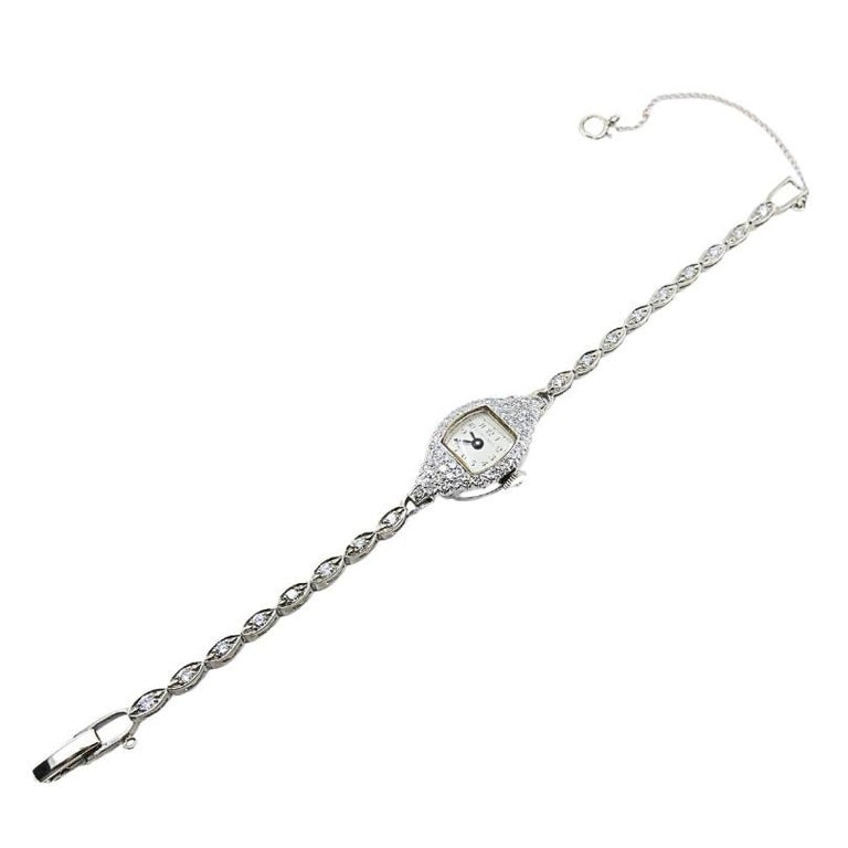 Longines Watch Art Deco Platinum Ladies Watch - 5