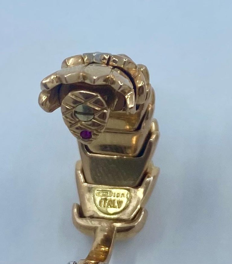 Vintage Roberto Coin Hoop Earrings - 6