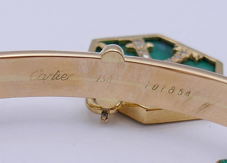 Vintage Cartier Charm Bracelet 18k Gold French Estate Jewelry - 7