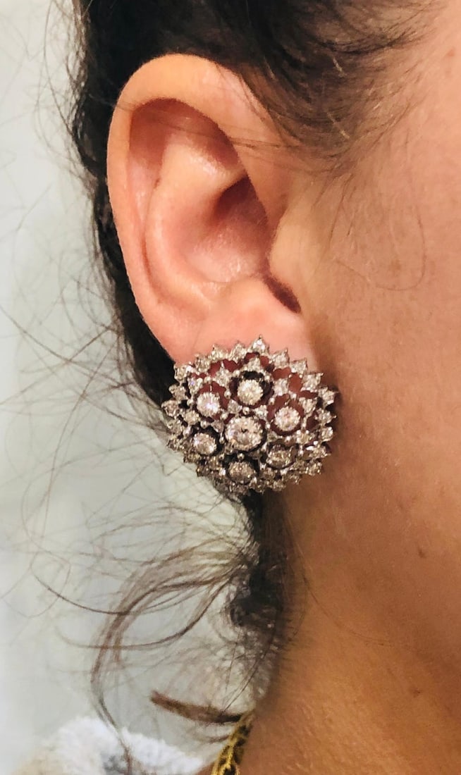 Buccellati Diamond White Gold Earrings - 2